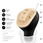 Мини-слуховой аппарат C55, беспроводное перезаряжаемое устройство для пожилых, слуховой слуховых аппаратов