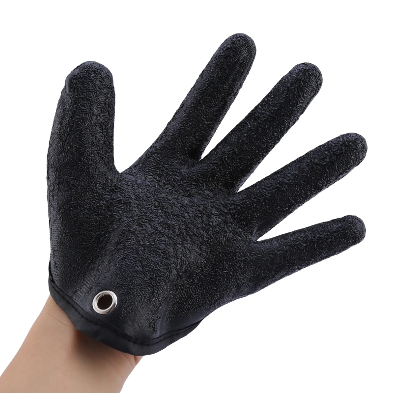 

1Pc Fishing Catching Gloves Protect Hand From Puncture Scrapes Fisherman Professional Catch Fish And With Magnet Release