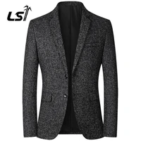 new blazers men brand jacket fashion slim casual coats handsome masculino business jackets suits striped mens blazers tops