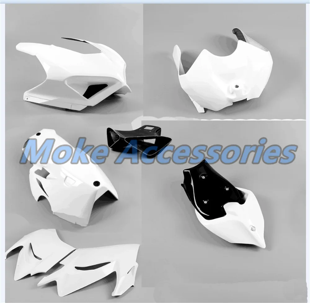 

Mokemotors Racing Fiberglass Motorcycle Body Frames For panigale V4 Ducati Bodywork Unpainted Cowlings