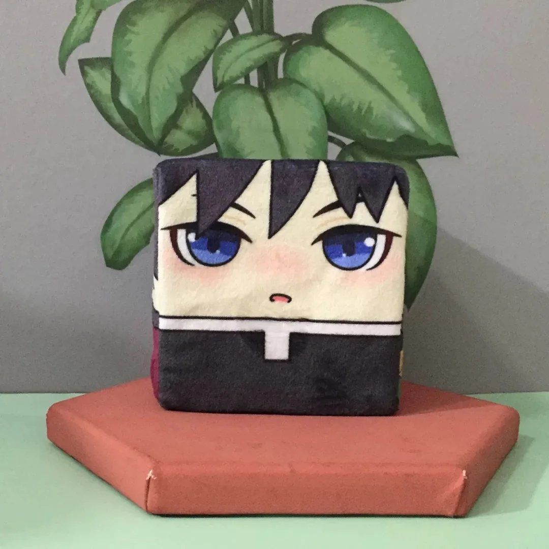 Аниме игра рассекающий демонов Подушка плюшевая кукла Tanjiro Nezuko Косплей Мягкие