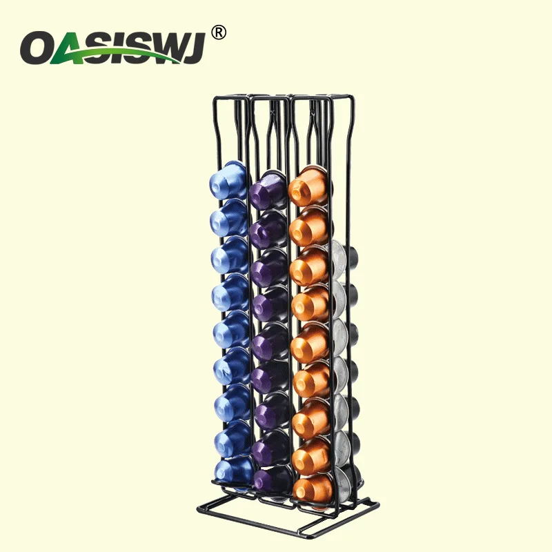 Oasiswj Coffee Machine Base Nespresso for Can Put 60 Capsule | Дом и сад