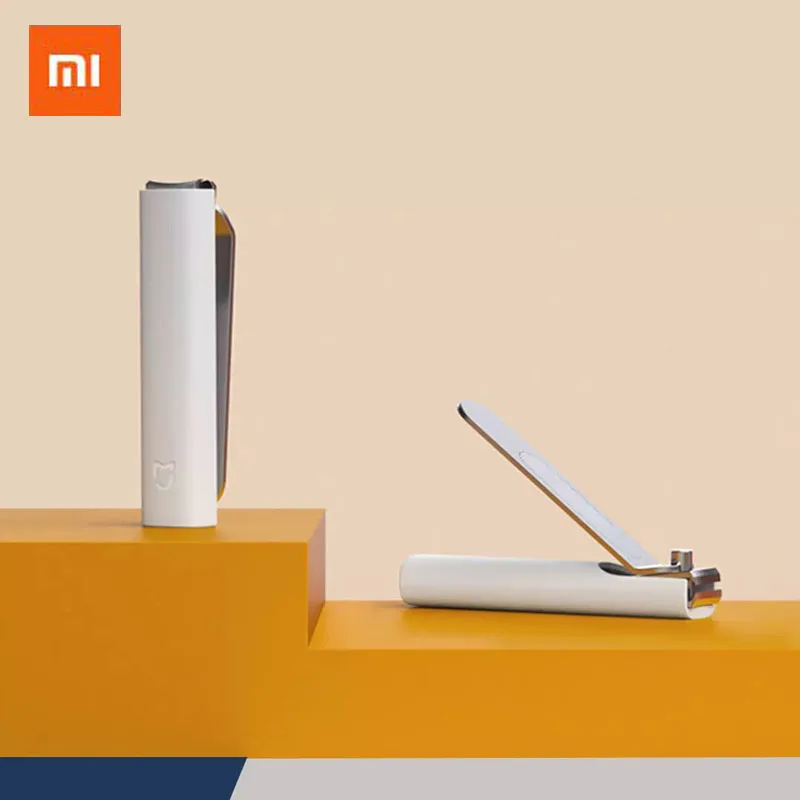 Xiaomi Mijia ножницы для ногтей с защитой от брызг прочный корпус хранения против из