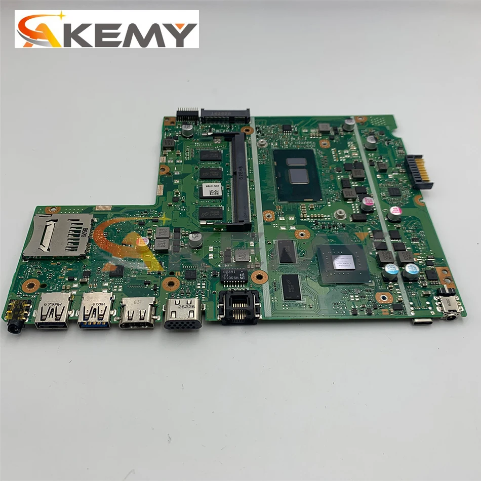 X541UVK оригинальная материнская плата V2G с графическим процессором GT940M, процессором I3 I5 I7 6-го поколения, 7-го поколения и 8 ГБ оперативной памяти для ноутбука ASUS X541UJ X541UV X541U.