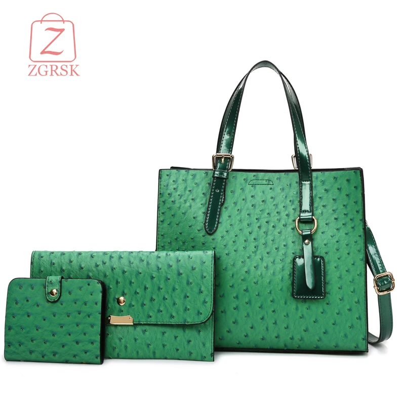 

Luxury 3pcs/Set Composite Bag Women Handbags High Quality PU Leather Ladies Crossbody Bags Large Capacity Female Shoulder Bags