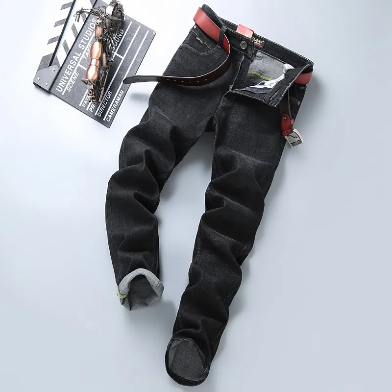 Мужские хлопковые джинсы Sulee мягкие брюки Осенние 2020 | Мужская одежда