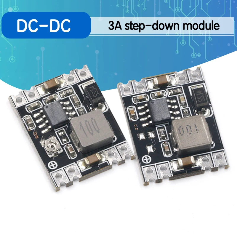 DC-DC Buck Step-down Power Supply Module 5V-12V 24V to 5V 3.3V 9V 12V Fixed Output High-Current | Электроника