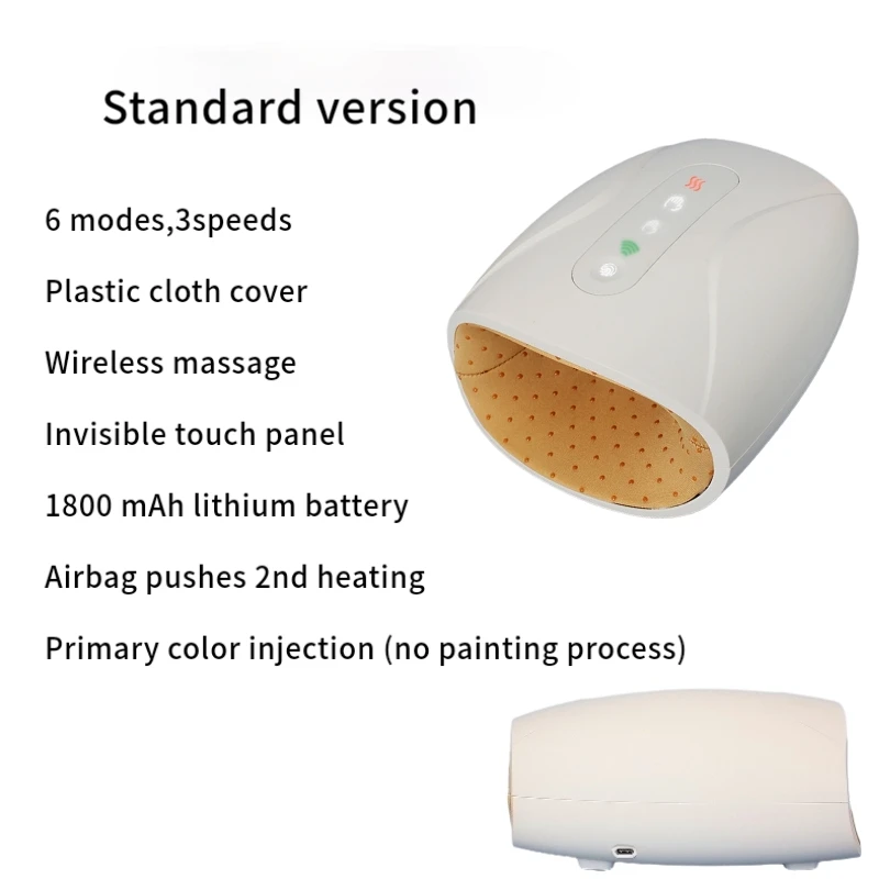 Precio Masajeador Eléctrico Inteligente Para La Salud De Las Manos, Dispositivo De Masaje Inalámbrico, Acupuntura De Dedo De Palma Con Presión De Aire Y Compresa De Calor, Superventas