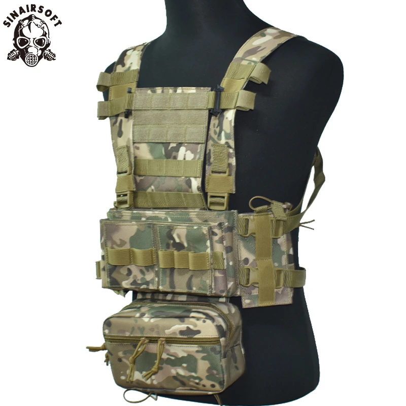 

Tactical Lightweight Vest MK3 Wargame Combat Armor Horness Outdoor Hunting CS Chest Hanging Military Equipment Airsoft Vests