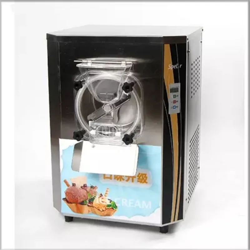 

12L/H Desktop Stainless steel Yogurt Machine Hard Ice cream machine Commercial Ice cream maker Free Shiping