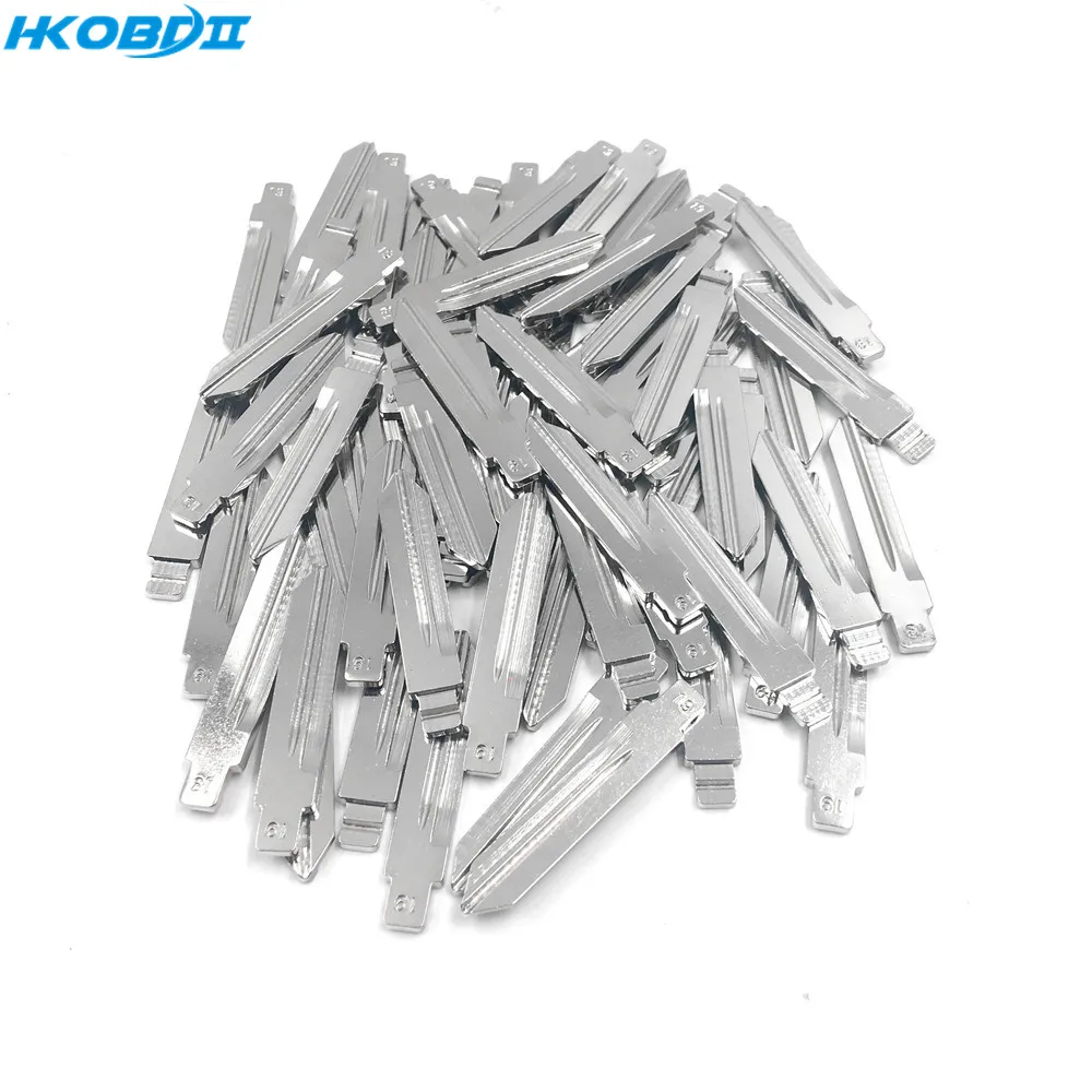 HKOBDII #19 FO38 для Ford Mercury KD Blade VVDI JMD металлический необработанный откидной ключ