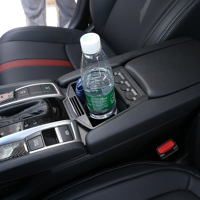 Автомобильный держатель для стакана воды коробка хранения вставка и центральная
