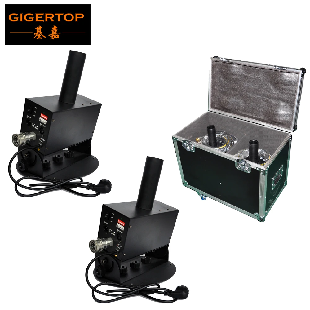 

TIPTOP Flight Case 2in1 Packing Big Swing Co2 Jet Machine 200W No Led Lamp Strong Carbon Dioxide Projector Easy Angle 100V/220V