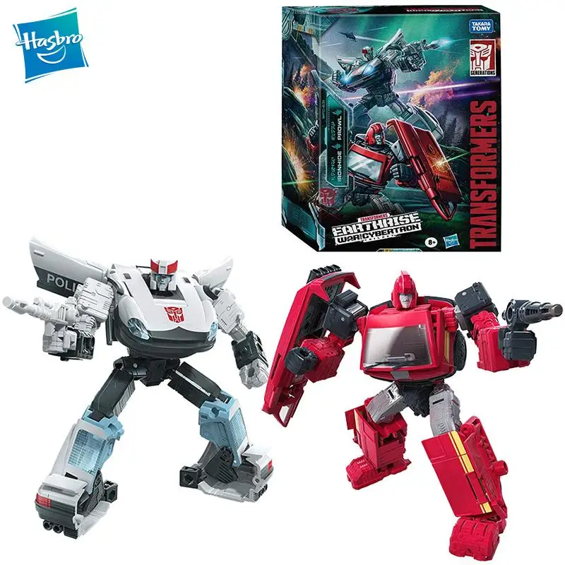 Трансформер поколения войны для Кибертрона Earthrise WFC E31 Autobot Alliance 2 Pack Ironhide Prowl Runabout