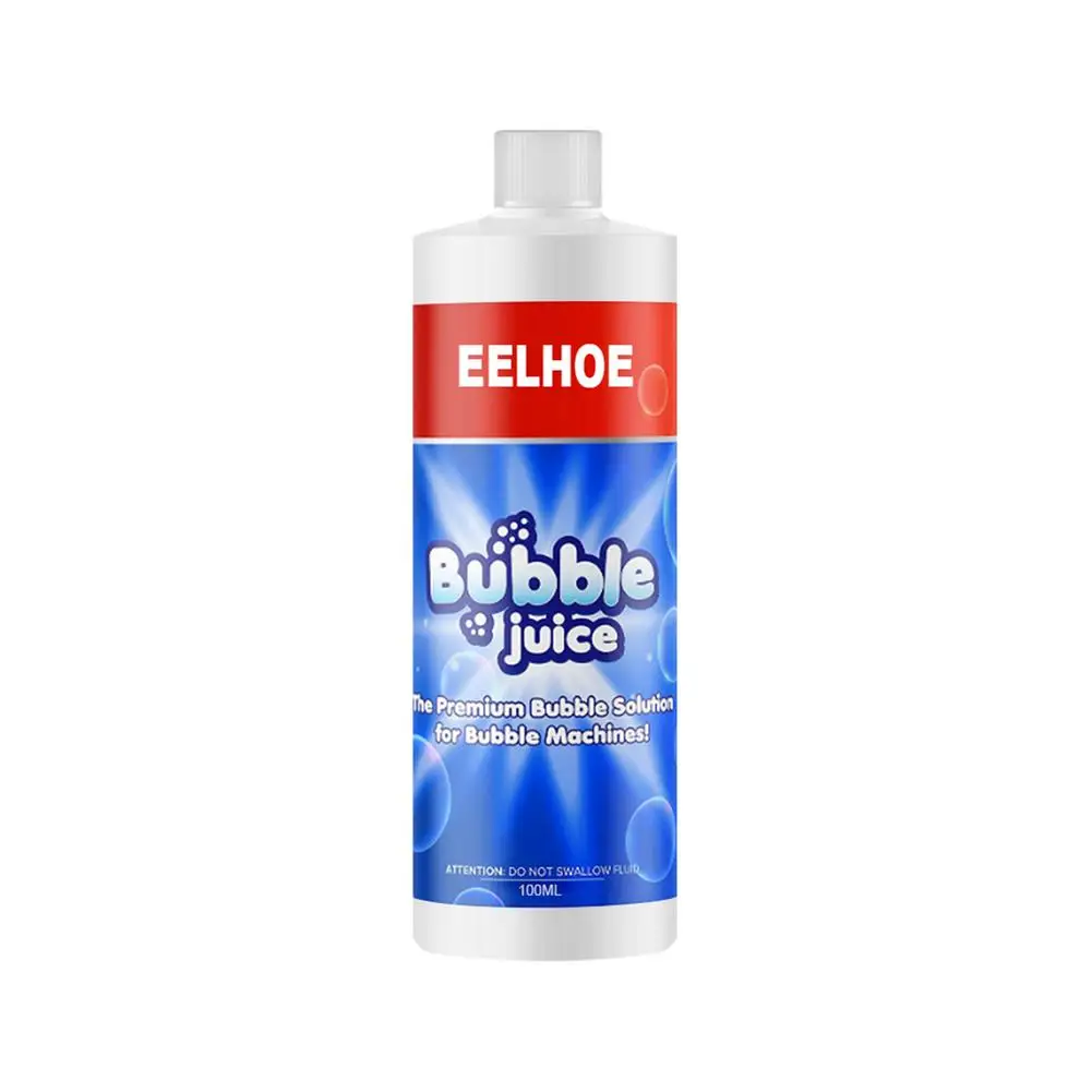 

60/100ml Bubble Refill Liquid Bubbles Water Fluid Solution Mixture Machine Blower Ready Mixed Soap Materials For Bubbling Toys
