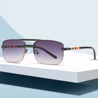 jackjad 2021 fashion vintage classic square metal style gradient sunglasses for men women ins brand design sun glasses 2a231