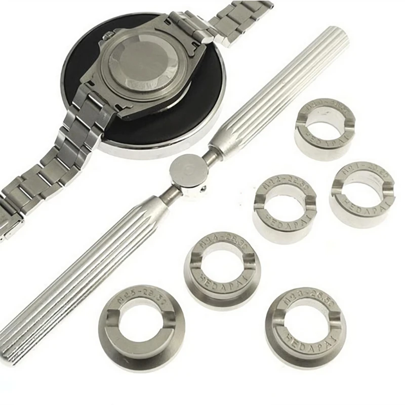 

7pcs/set Watch Repair Tool Opener Gadgets Convenient Durable Watches Remover Kit HX6C