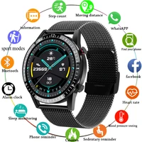 2021 smart watch i9 touch screen hand free business smartwatch men women fitness tracker heart rate call message music band hot