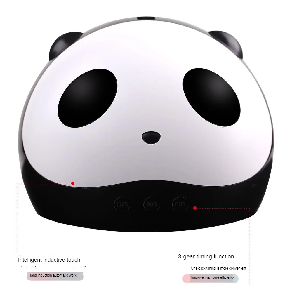 Горячая лампа с пандой 36 Вт умная зондирующая УФ Лаковая нагревательная третьей