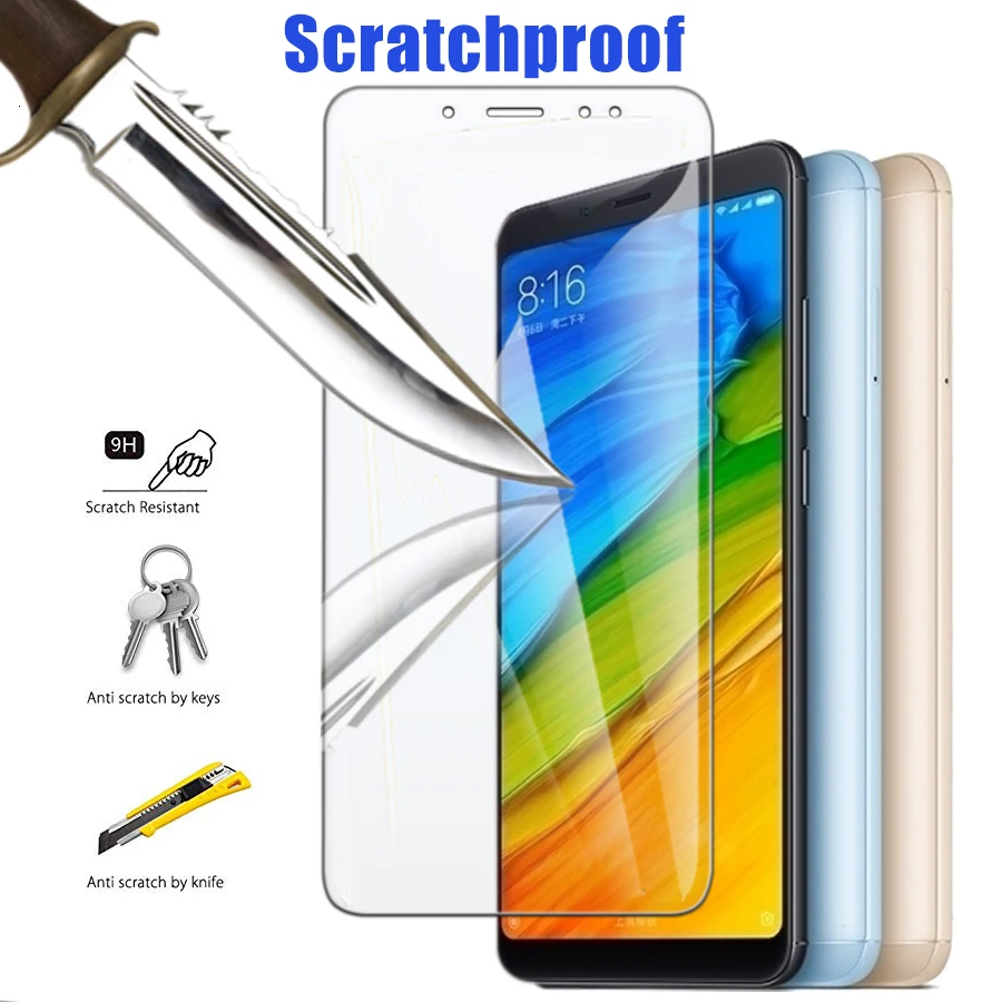 Закаленное стекло для redmi 5 plus Xiomi Note 6 7 8 pro Защитная пленка экрана на Xiaomi 2 3 4 4x