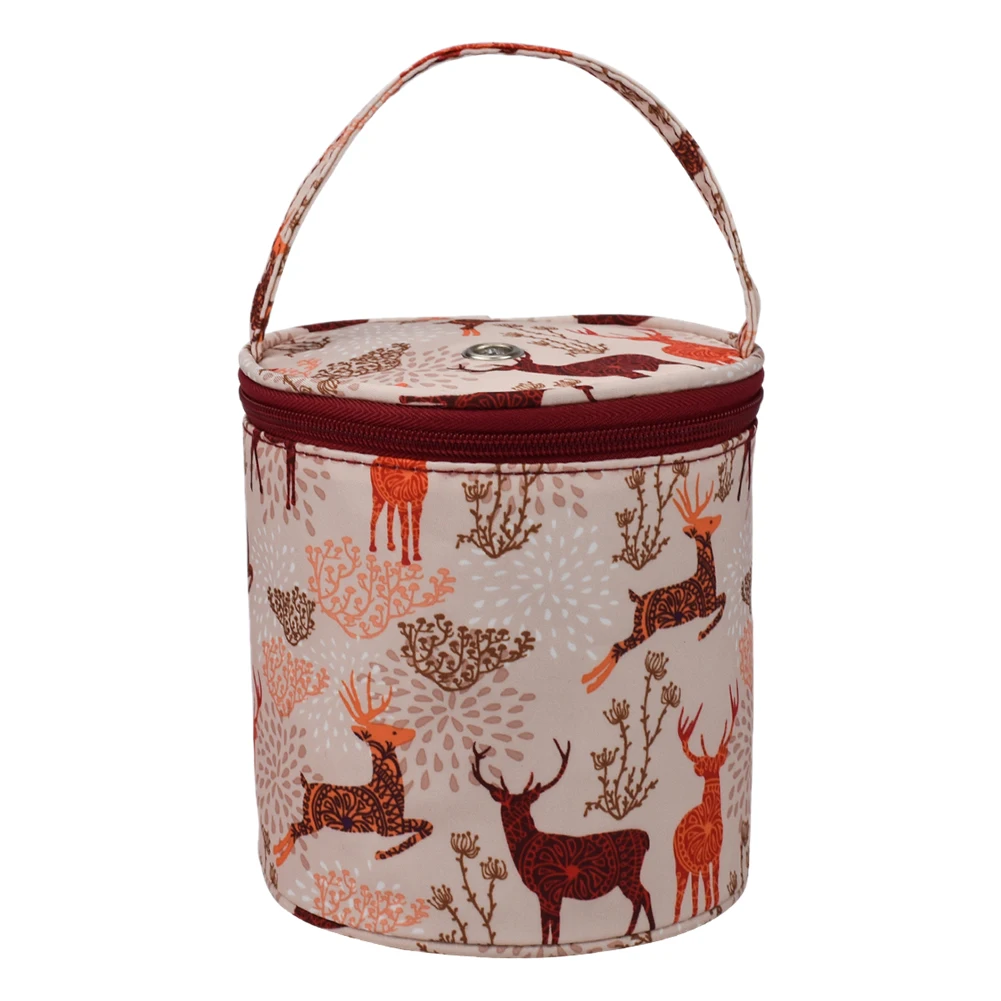 Корзина для игл, держатель, крючок для вязания крючком, сумка для хранения, инструмент для шитья, подарки, органайзер для пряжи, аксессуары для плетения