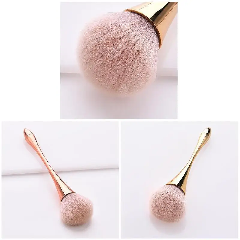 Кисти для макияжа кисть пудры Профессиональная мягкая жидкость смешивания