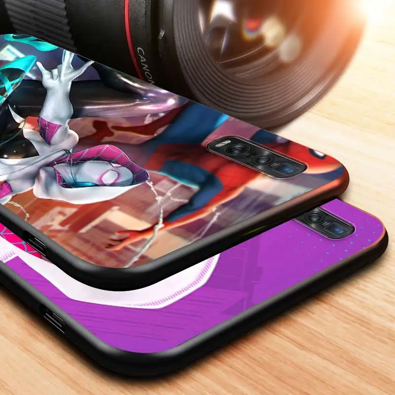 

Marvel Spider man Gwen for OPPO A12 A1K A11X A12E A31 A32 A52 A53S A53 A72 A73 A92 A93 Find X2 X3 2018 2020 Lite Neo Phone Case