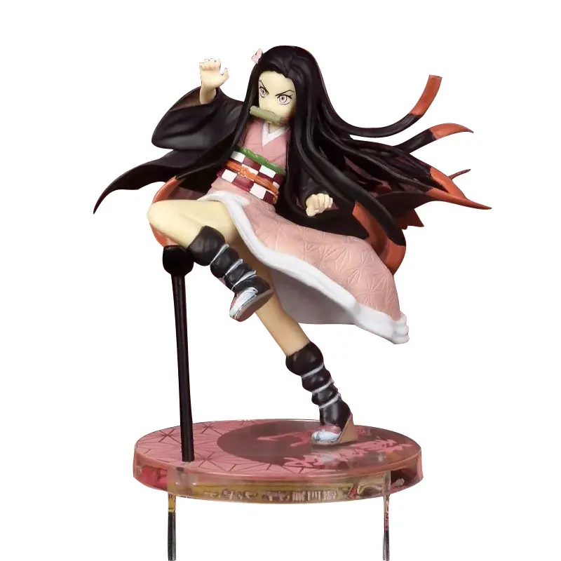 

17cm Japanese Anime Demon Slayer Kamado Nezuko Blade of Demon Destruction PVC Action Figure Toy Collection Model Doll Gift