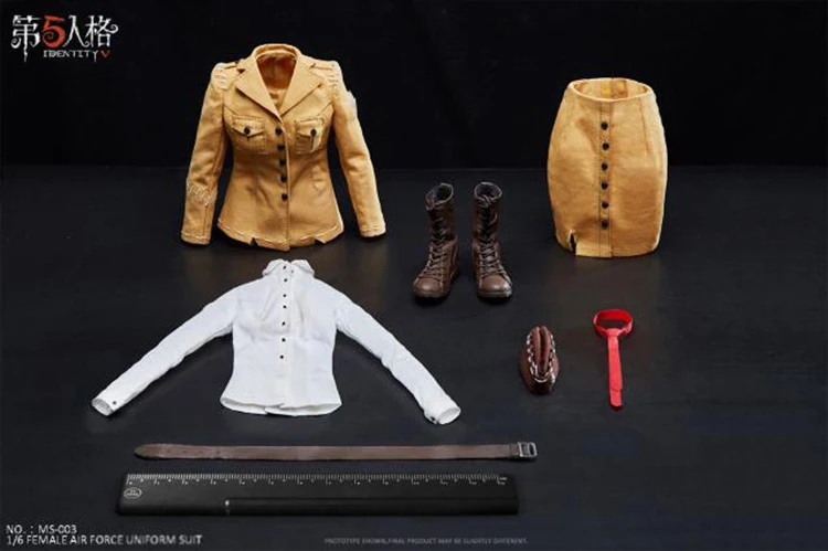 Женский аксессуар для фигуры в наличии 1/6 женская модель головной униформы стиле