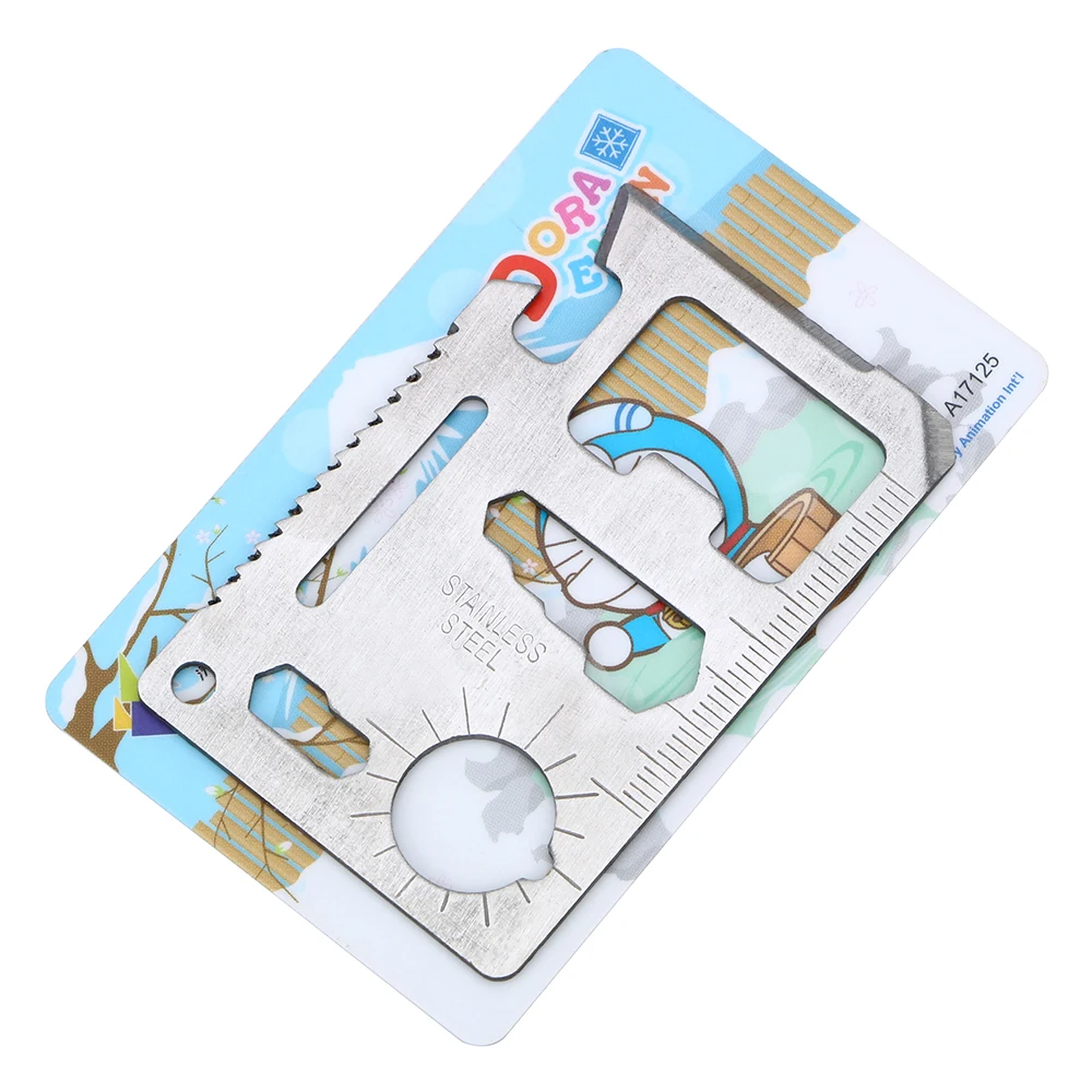 

Multi Tools 11 in 1 Multifunction Tool Hand Tool Set Outdoor Survival Camping Pocket Military Card Knife 1 piece