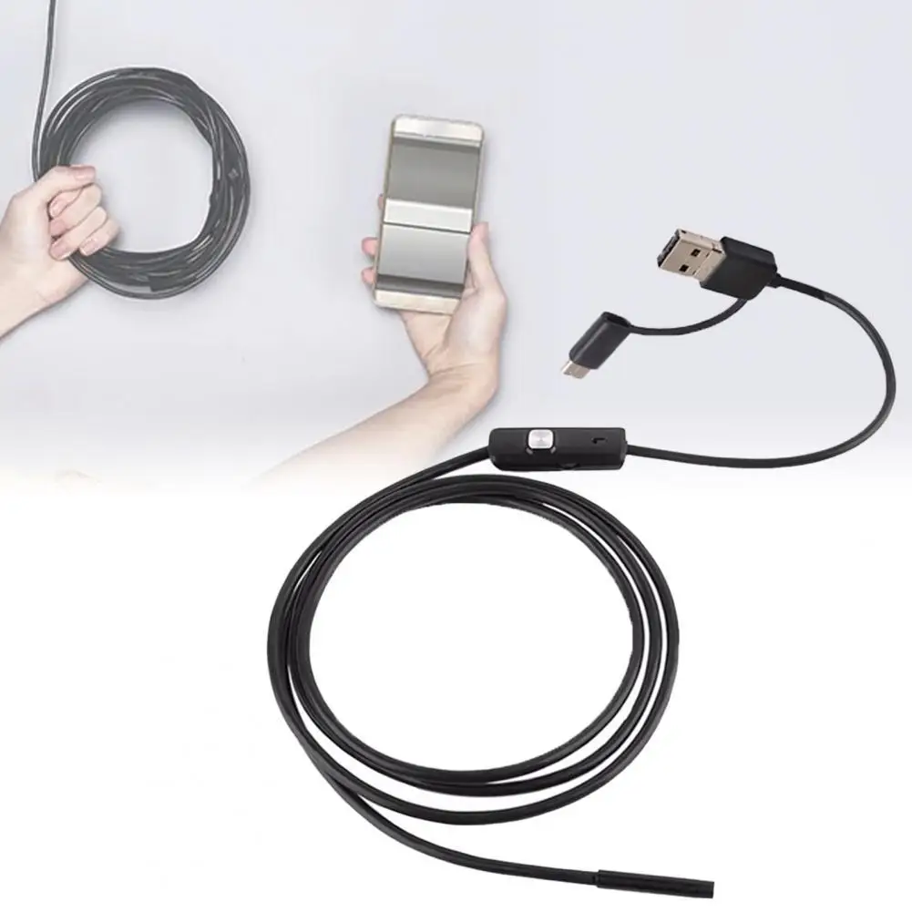 

AN100 3in1 Waterproof Endoscope Camera Android Borescope Camera Endoscopio USB Type-C Endoscope 8mm mini camera for android