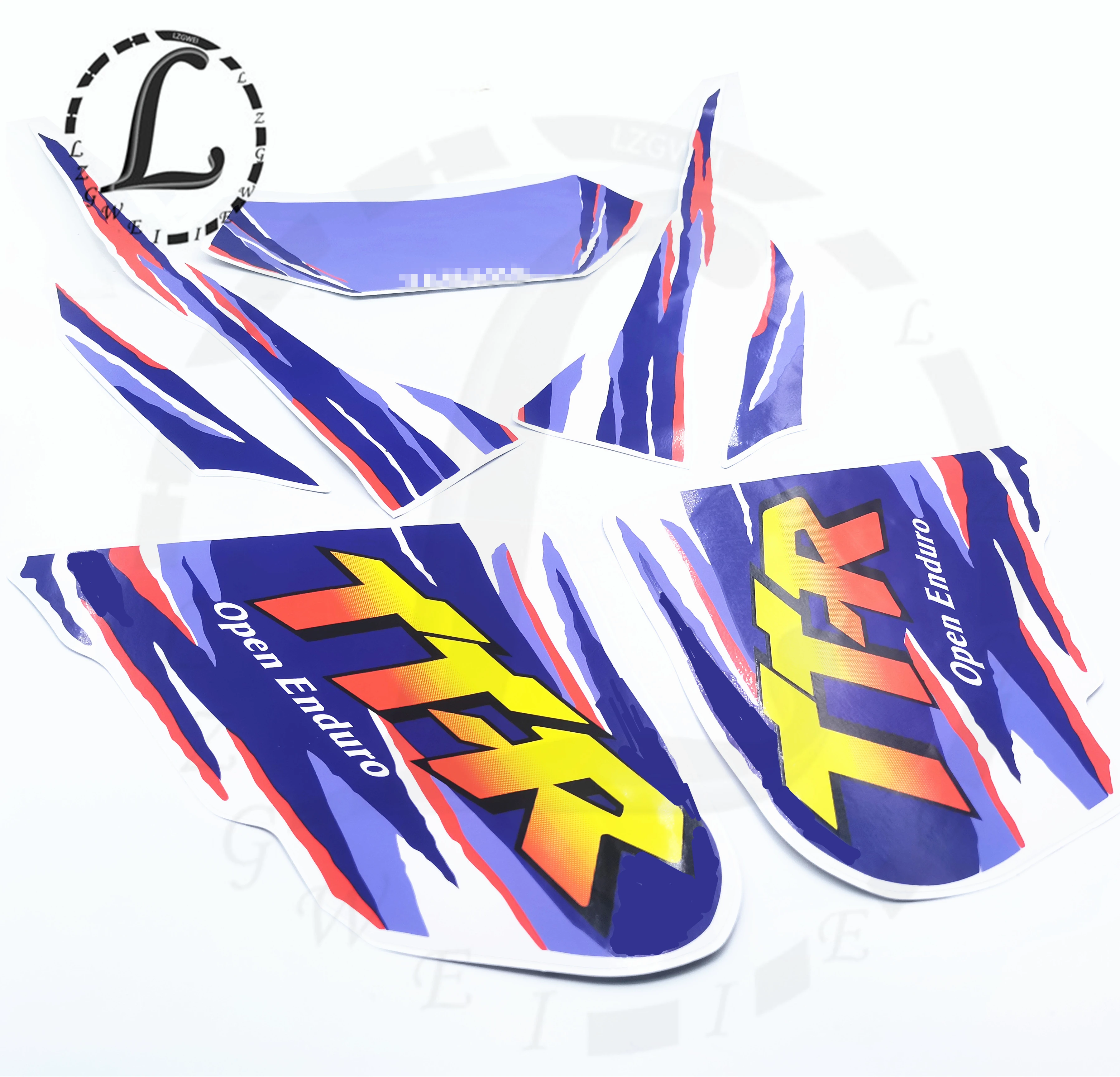 Бесплатная доставка полный набор стикеров для мотоцикла графический комплект