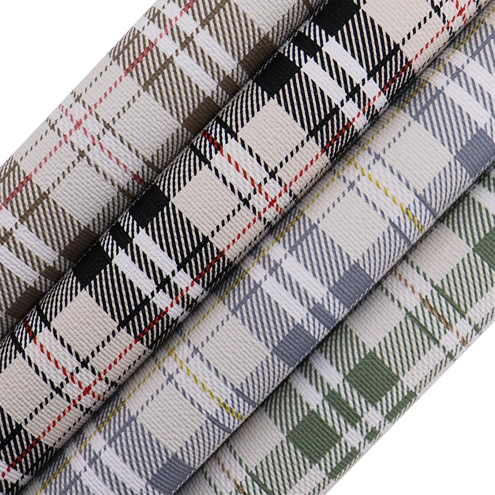 A4 лист в клетку тартень искусственная кожа ткань для сумок подарочные коробки