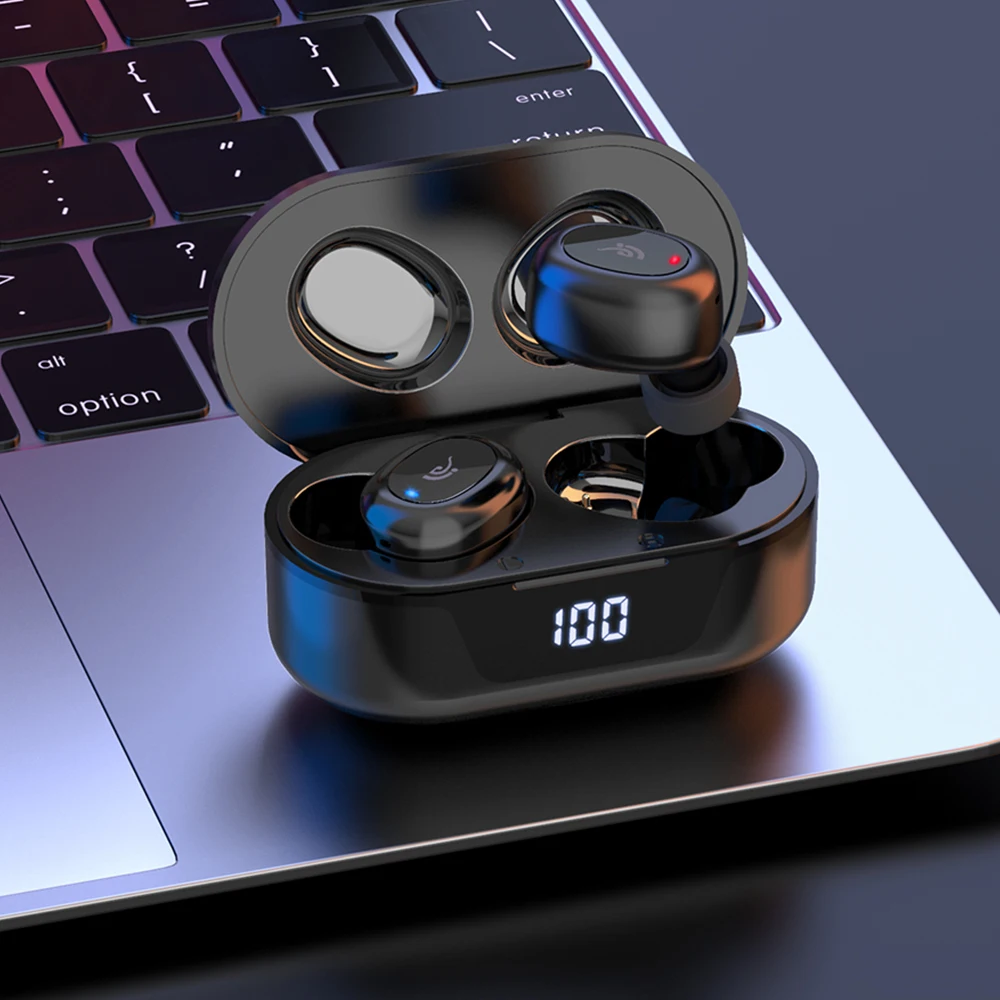

TW16 Wireless Headset Waterproof TWS Hifi Stereo Sound Bluetooth Earphones Low Latency Noise Cancellation Earbuds for Huawei