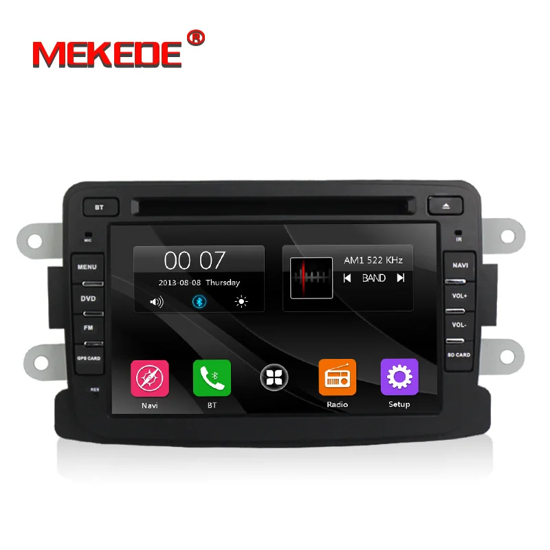 Четырехъядерный Android 7 1 Авто gps навигация dvd плеер для Dacia Duster Logan Sandero Lada/Xray Радио