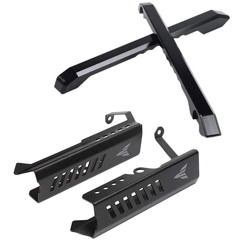 

2 Set Car Accessories: 1 Set Radiator Grille Guard Protector Side Covers & 1 Set Rear Passenger Seat Hand Handle Grab