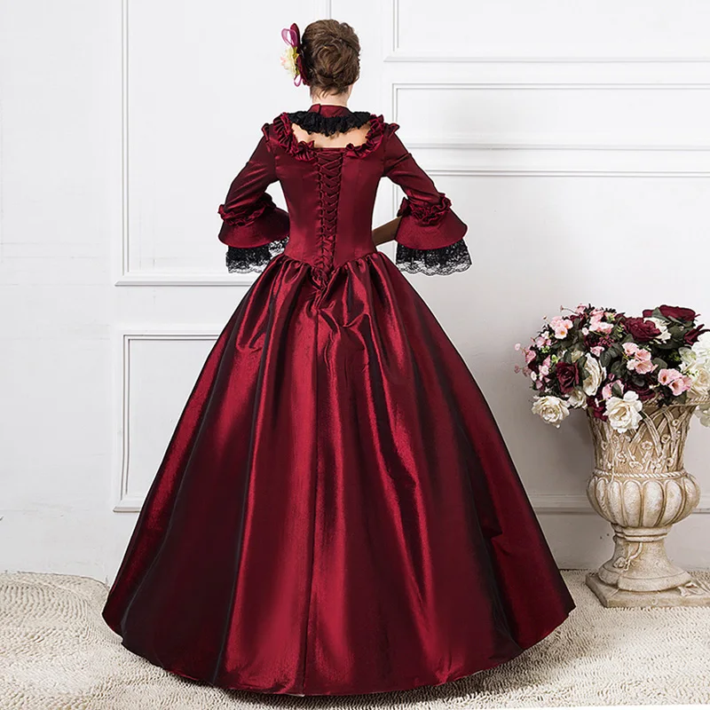 

Upscale Gothic Steampunk Wedding Gown Medieval Victorian Reproduction Costume Halloween Masquerade Dress