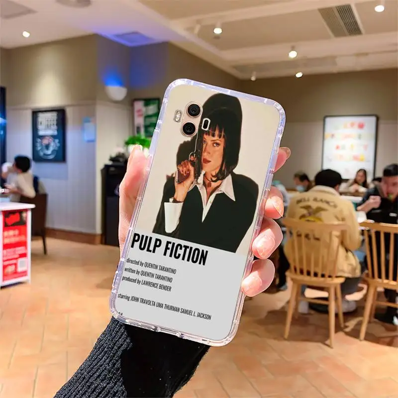 

PULP FICTION MOVIE POSTER Phone Case For Samsung s7 8 9 10 lite 20 note20 a71 21 4 5 6edge plus Cover Fundas Coque