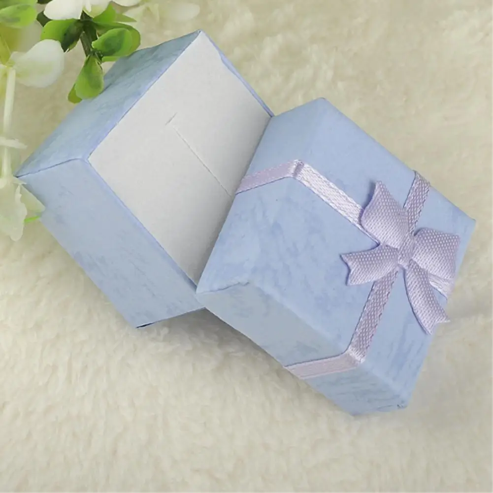 4x4x3cm Purple 1 шт ожерелье серьги кольцо Упаковка Ювелирные Изделия Бумажная Подарочная коробка аксессуары упаковочные бумажные пакеты для подарков cajas de regalo Прямая поставка - Цвет: 4x4x3cm Purple