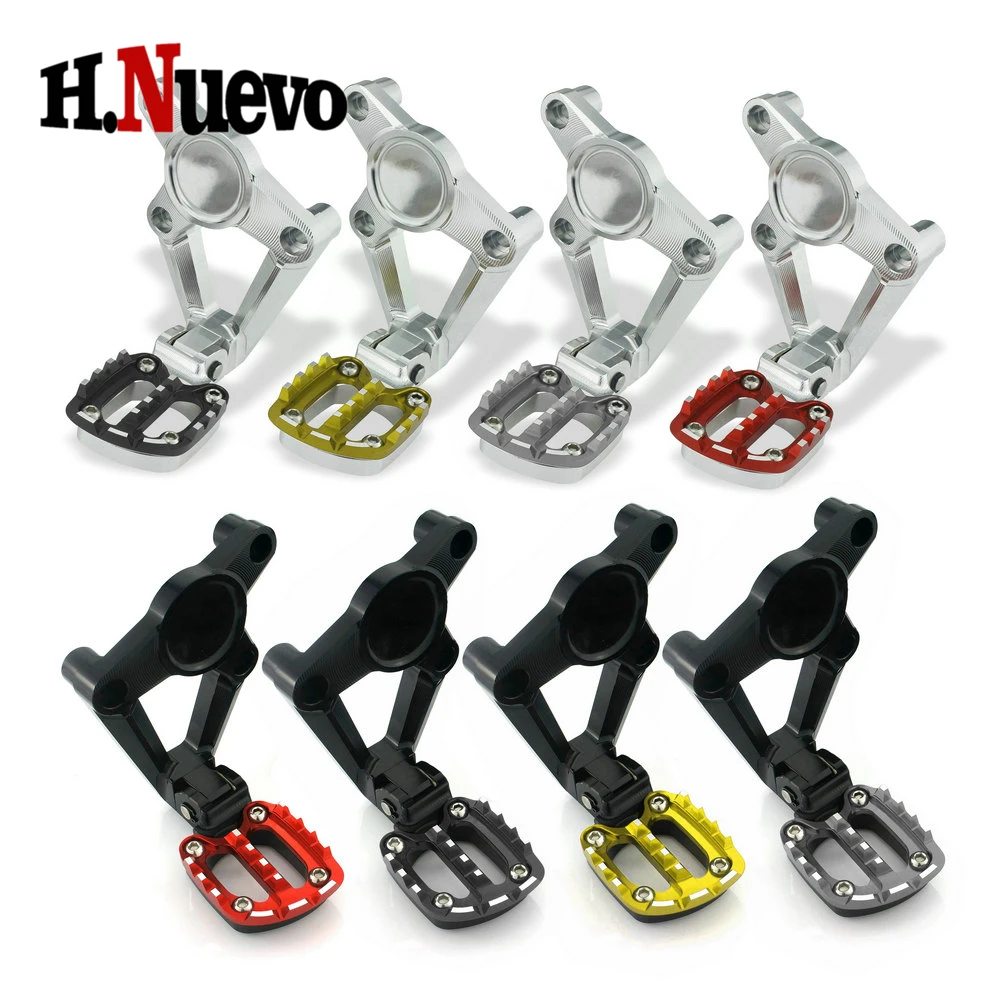 Rear Passenger Footrest Folding Foot Peg Moto For XADV 750 Accessories 2017 2018 X ADV X-ADV Motorcycle Aluminum Black | Автомобили и