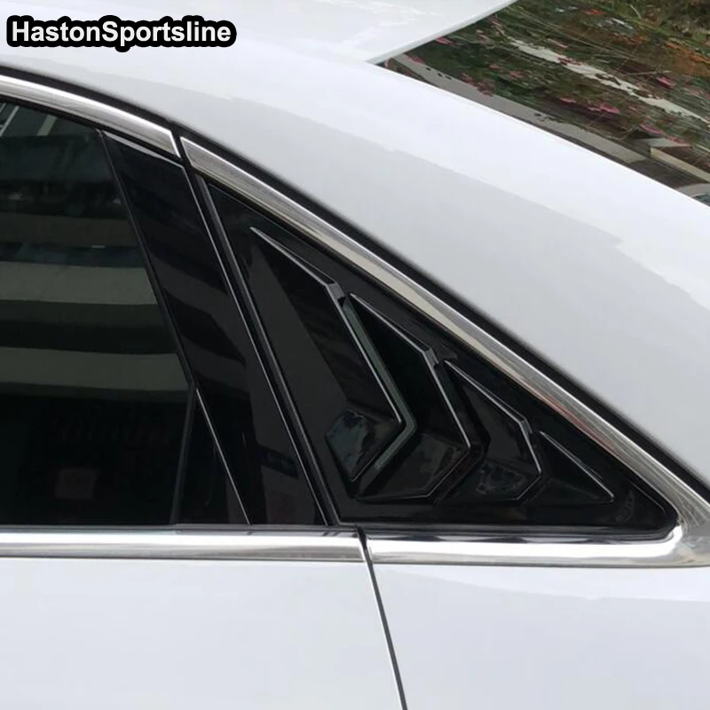 Крыло заднего стекла A3 глянцевый черный щит для вентиляционного отверстия Audi S3 S