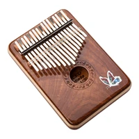 gecko wood sandalwood kalimba 17key notes c tones thumb piano beginner musical instrument xylophone vibraphone portable keyboard