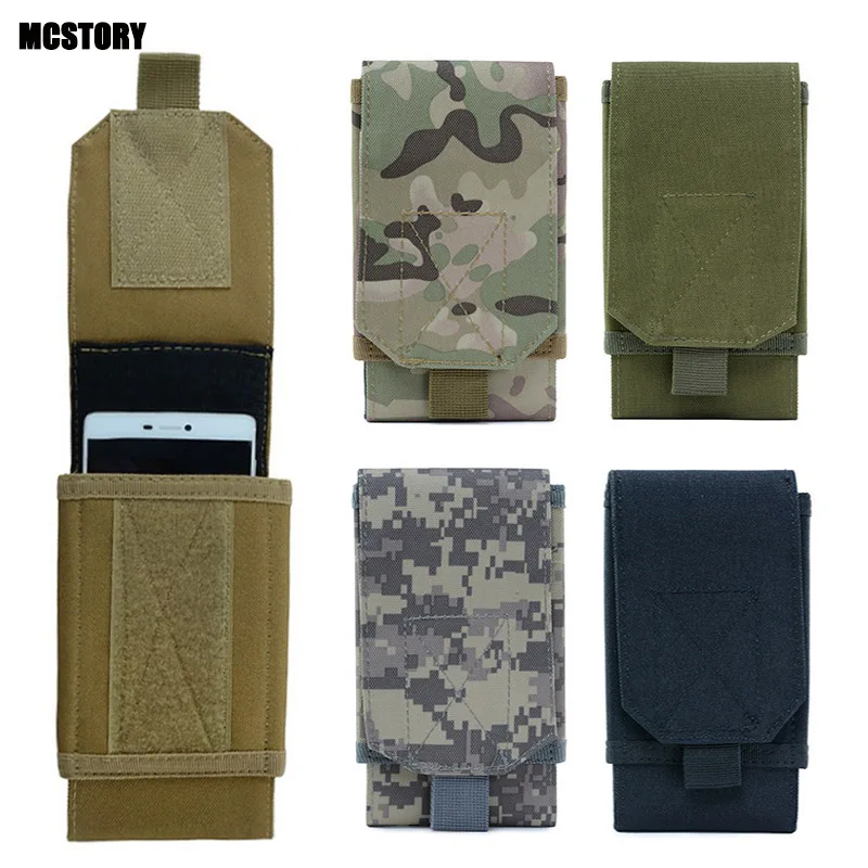 Уличная тактическая сумка камуфляжная армейская Мобильный телефон спортивный
