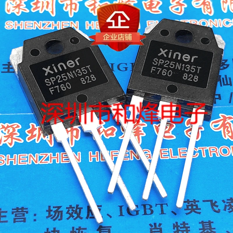 SP25N135T Новое точечное соединение TO - 3 p IGBT широко используемые коммерческие