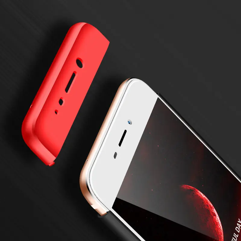 Meizu M6 Note M721H чехол M6S цветной 360 Защита полное покрытие жесткий для M3 M5 M621H M712h +
