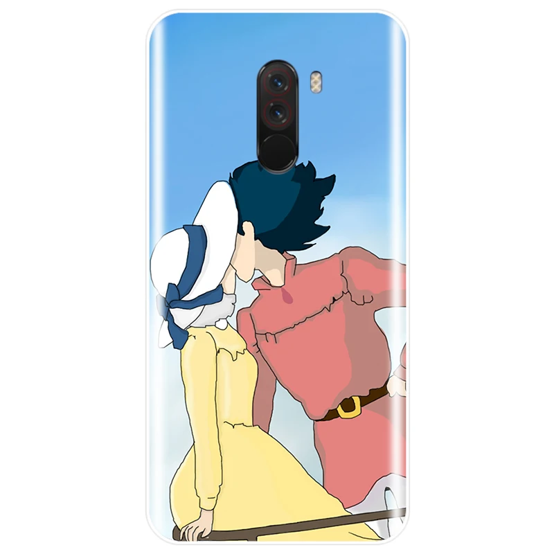 Howl's Howls Moving Castle Cover Soft Silicone TPU Phone Case For Redmi 4 4A 4X 5A 5 PLUS 6 7 NOTE pro | Мобильные телефоны и