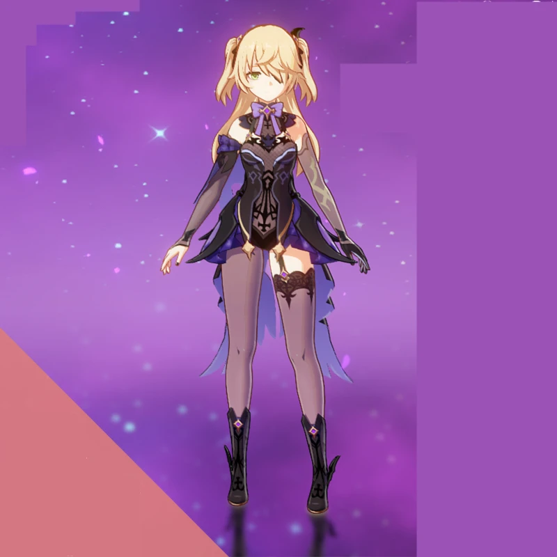 

New Game Cosplays Genshin Impact Fischl Cosplay Genshin Impact Cosplay Costume Dress