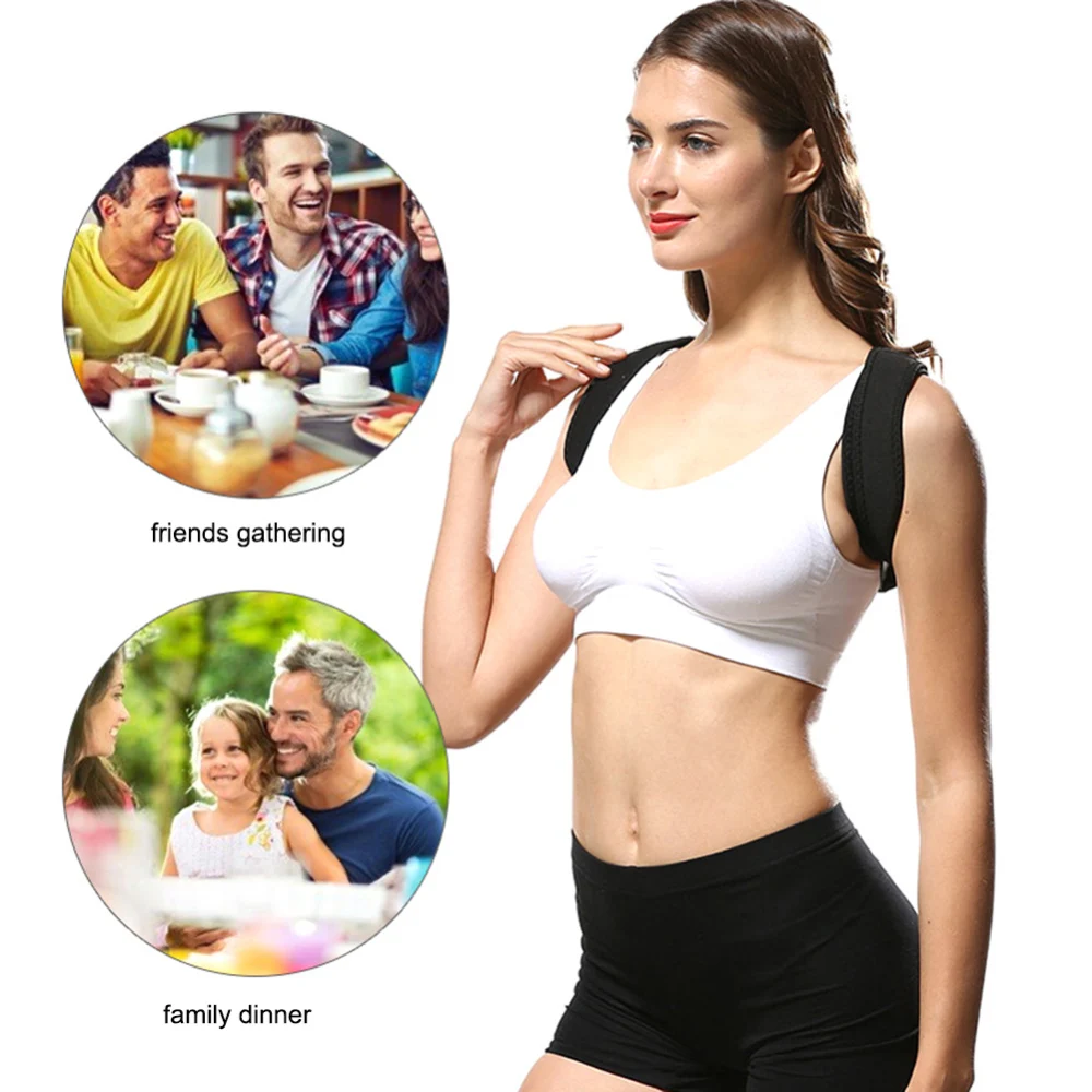 New Posture Corrector Back Brace Adjustable Straightener Fixer beauty shape tools Support Orthopedic Vest | Красота и здоровье