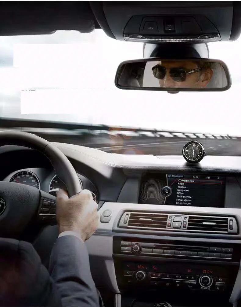 Автомобильные часы электронные часы для автомобиля интерьерное украшение кварцевые настольные аксессуары определенной формы для Honda CR-V Chevrolet