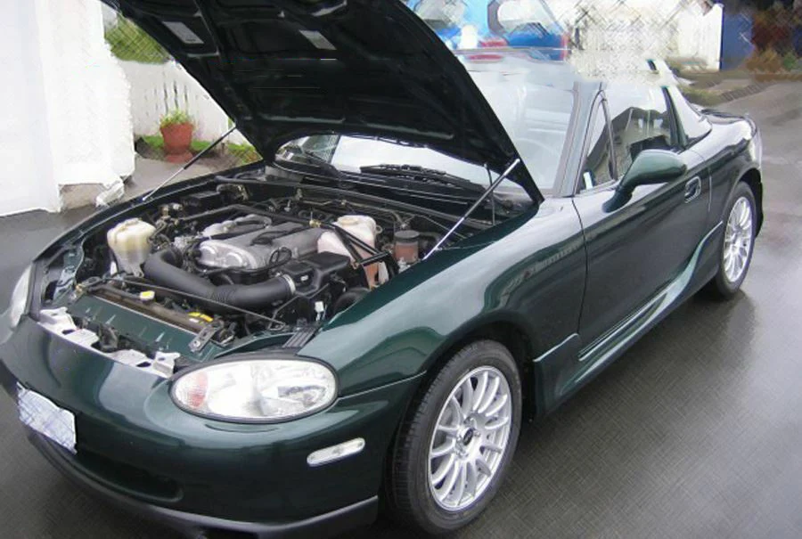 Передняя крышка капота для Mazda RX7 RX-7 FD3S 1991-2003 модифицированные газовые стойки